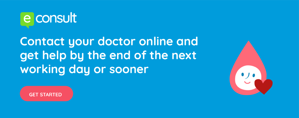 eConsult.  Contact your doctor online and get a response by the end of the next working day or sooner