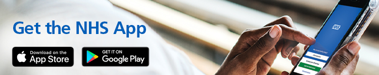 Download the NHS app to access NHS services online
